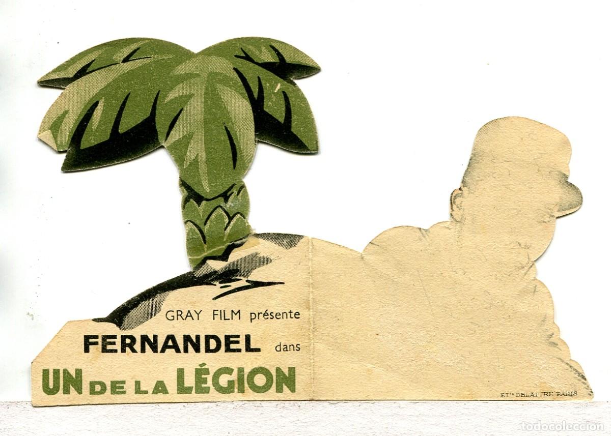 Cine: UN DE LA L&Eacute;GION, con Fernadel. Programa franc&eacute;s. - Foto 2