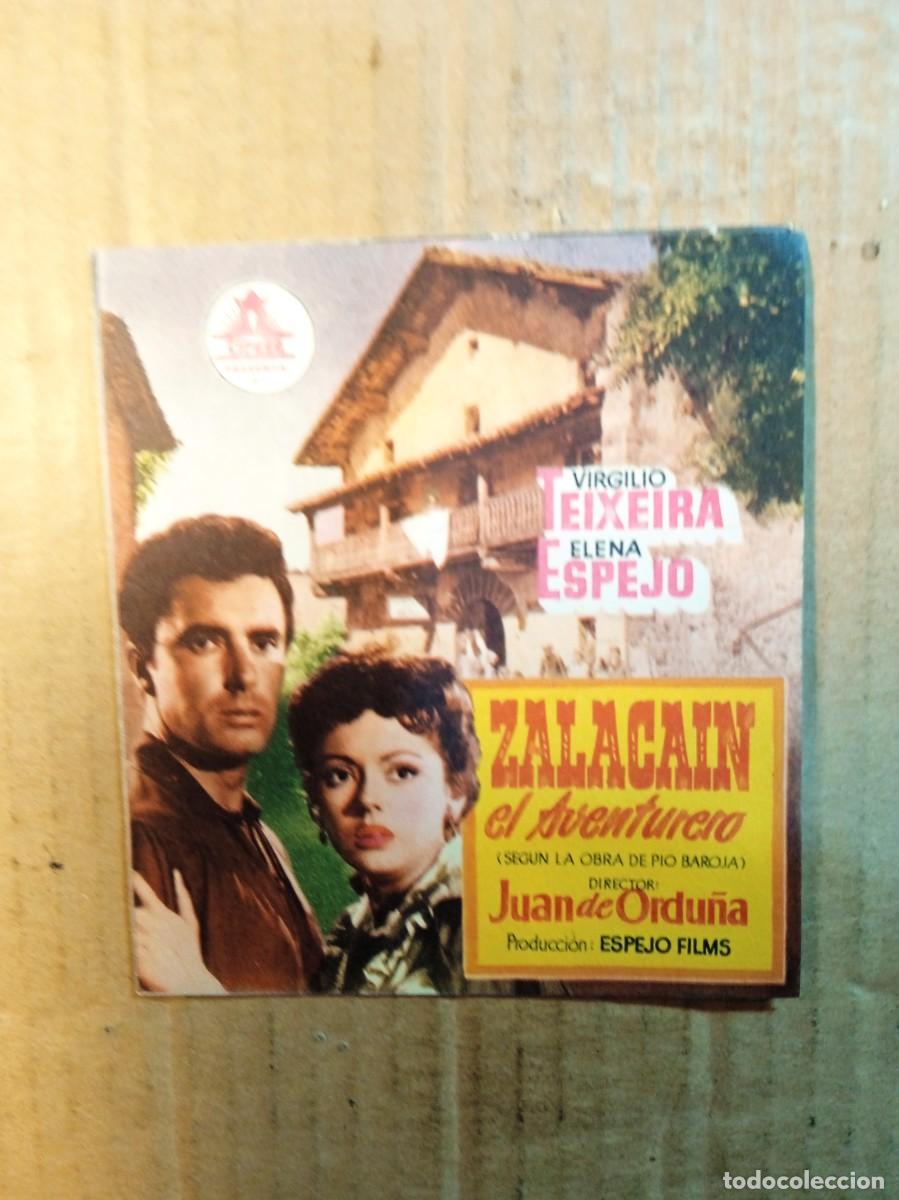  Flyers Publicitaires de films Anciens: FOLLETO DE MANO DOBLE DE LA PEL&Iacute;CULA ZALACAIN EL AVENTURERO