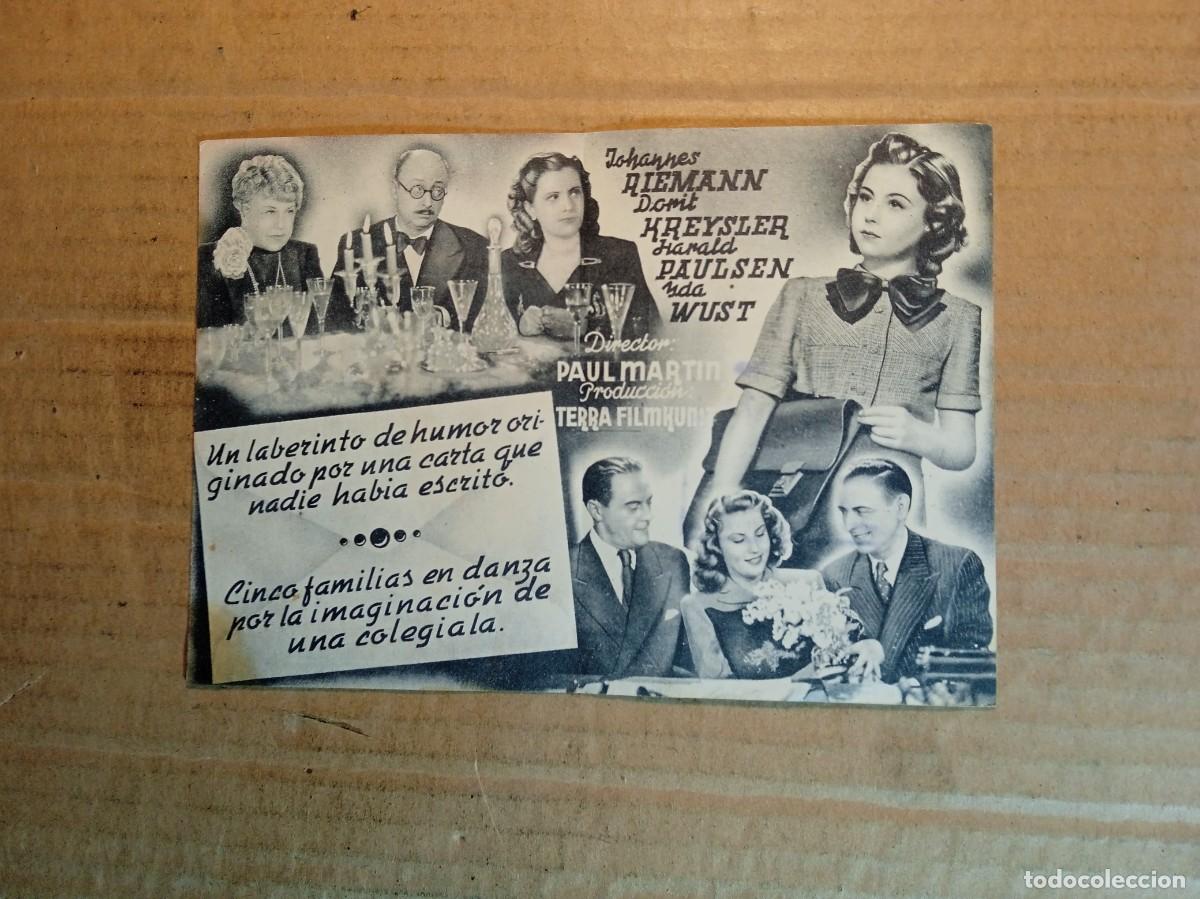 Cine: FOLLETO DE MANO DOBLE DE LA PEL&Iacute;CULA QUERIDO TESORO... - Foto 2