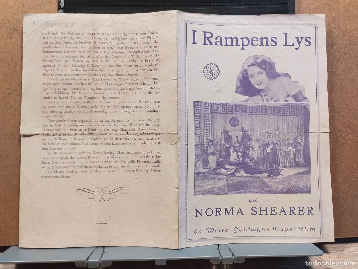 Kino: FAC PROGRAMA DE CINE DANES. DOBLE. &rdquo; I RAMPENS LYS&rdquo;. ALGUNA RAJITA EN EL DOBLE DE LA HOJA
