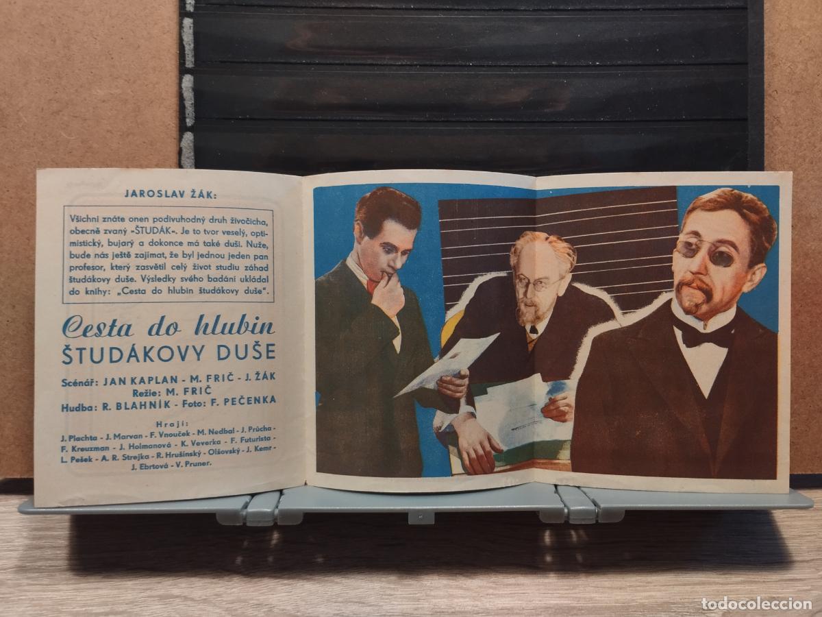 Cine: FAC PROGRAMA DE CINE CHECO. TRIPTICO. &rdquo;CESTA DO HLUBIN&rdquo;. - Foto 2