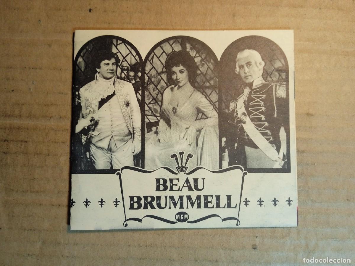  Flyers Publicitaires de films Anciens: FOLLETO DE MANO DOBLE DE LA PEL&Iacute;CULA BEAU BRUMMELL