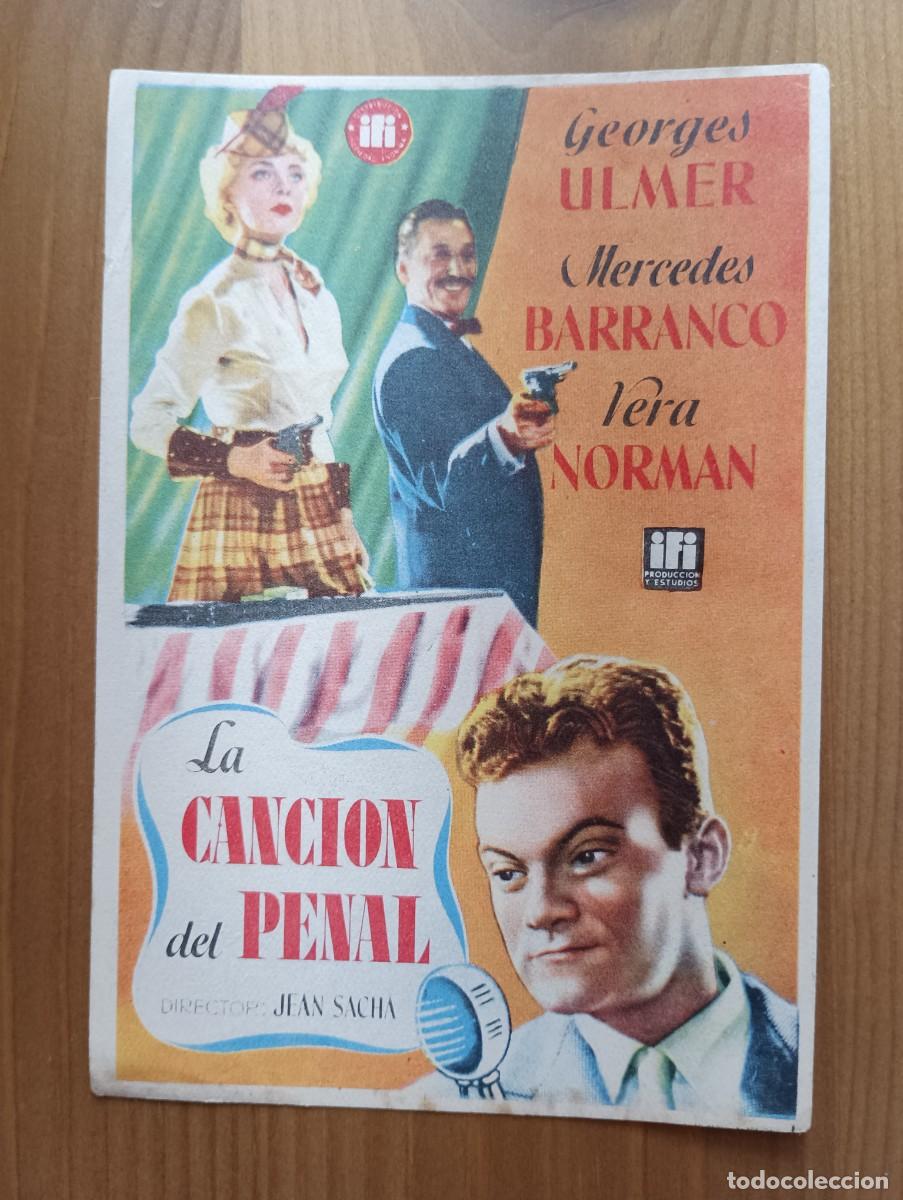 Cine: PROGRAMA DE CINE LA CANCION DEL PENAL - Foto 1