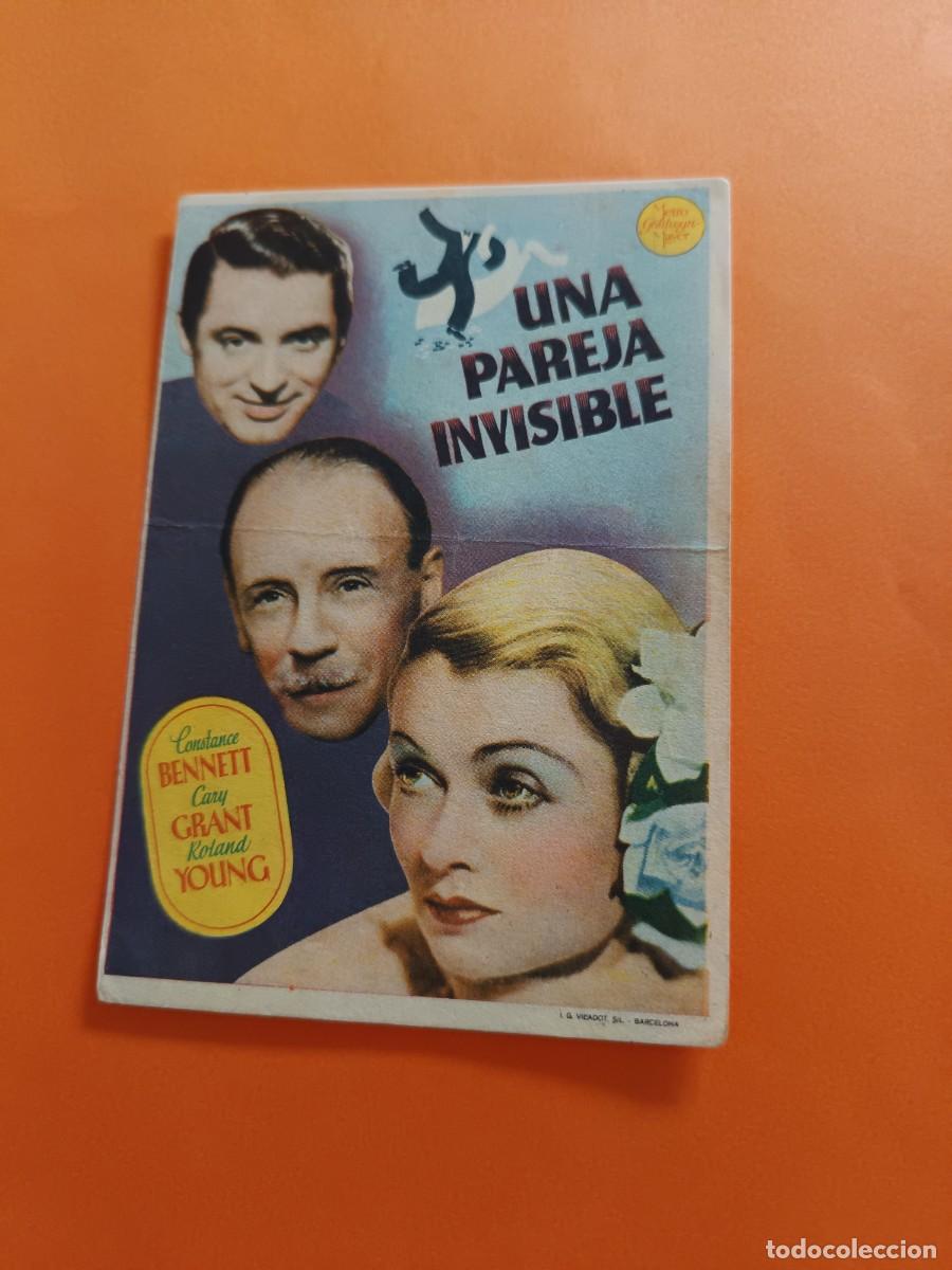 Cine: PROGRAMA DE CINE UNA PAREJA INVISIBLE CARY GRANT - Foto 1