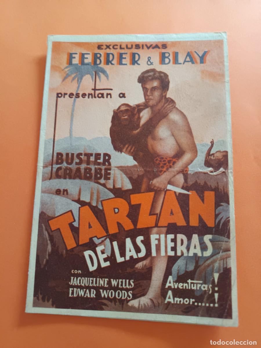 Cinema: PROGRAMA DE CINE TARZAN DE LAS FIERAS BUSTER CRABBE