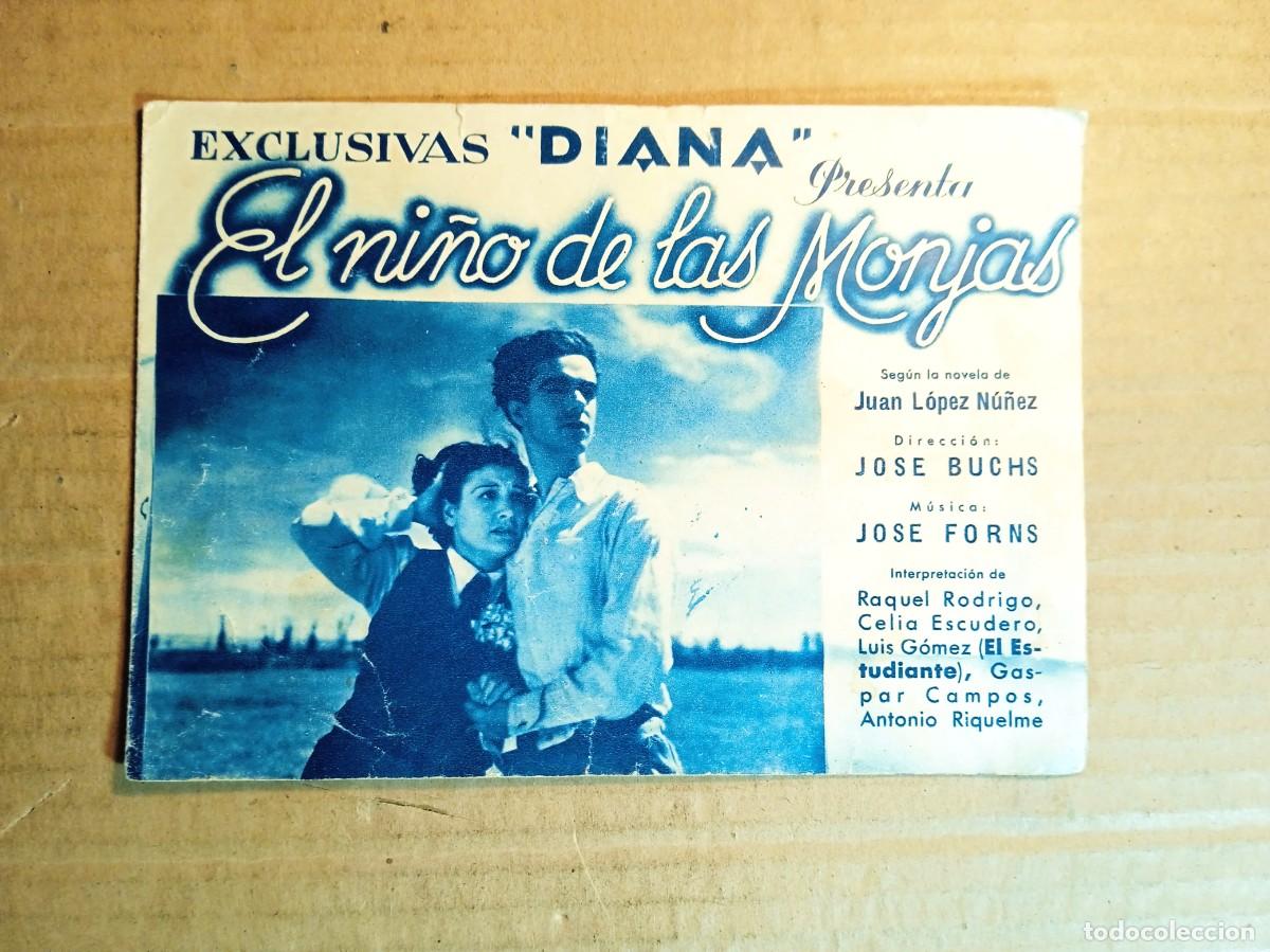  Flyers Publicitaires de films Anciens: FOLLETO DE MANO DOBLE DE LA PEL&Iacute;CULA EL NI&Ntilde;O DE LAS MONJAS