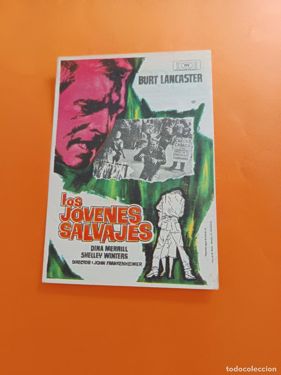 Kino: PROGRAMA DE CINE LOS JOVENES SALVAJES(SIN CENSURA) BURT LANCASTER