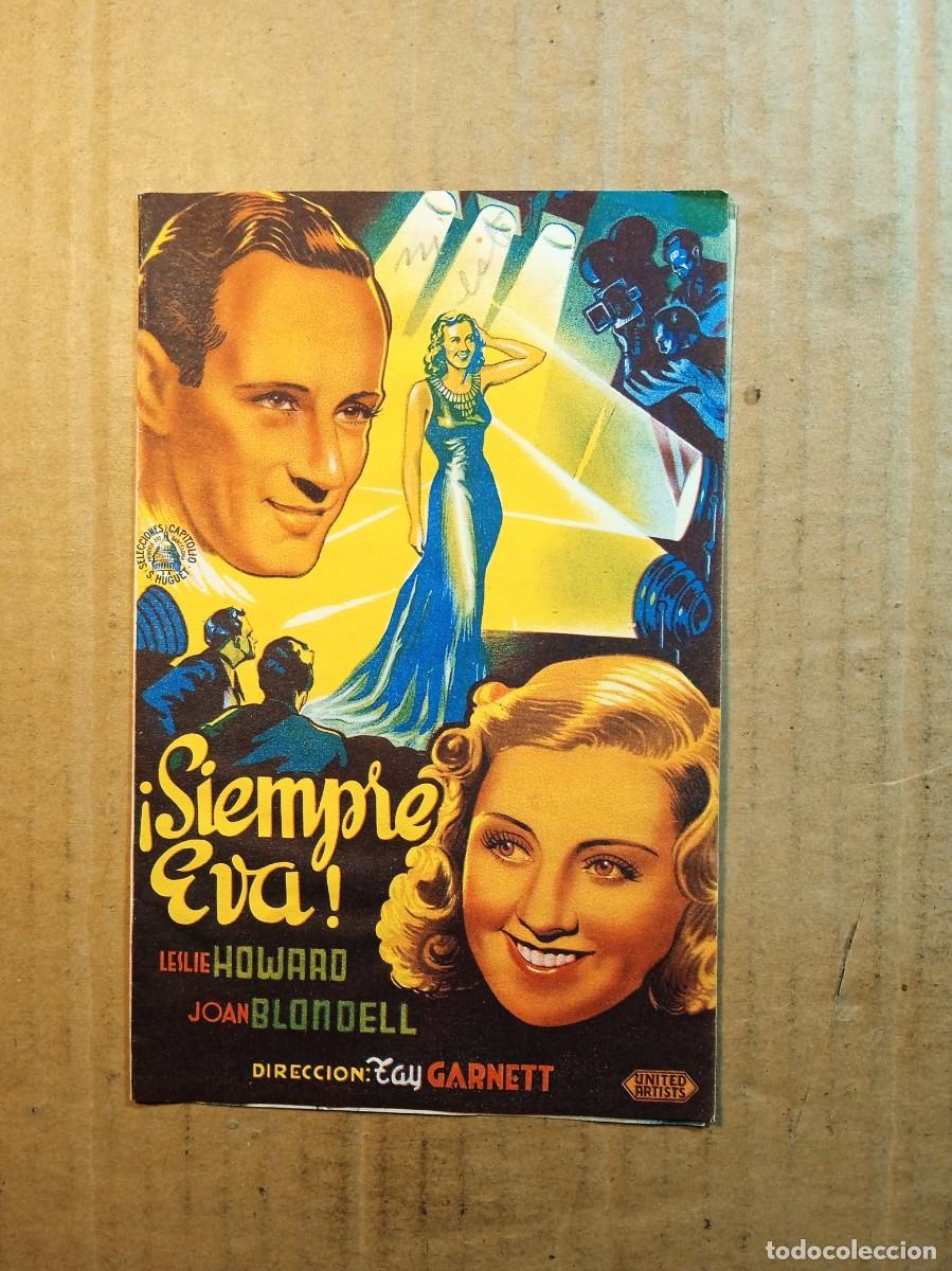 Cine: FOLLETO DE MANO DOBLE DE LA PEL&Iacute;CULA SIEMPRE AVA