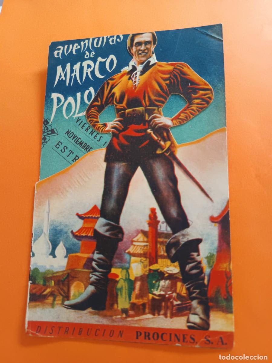 Cine: PROGRAMA DE CINE LAS AVENTURAS DE MARCO POLO GARY COOPER - Foto 1