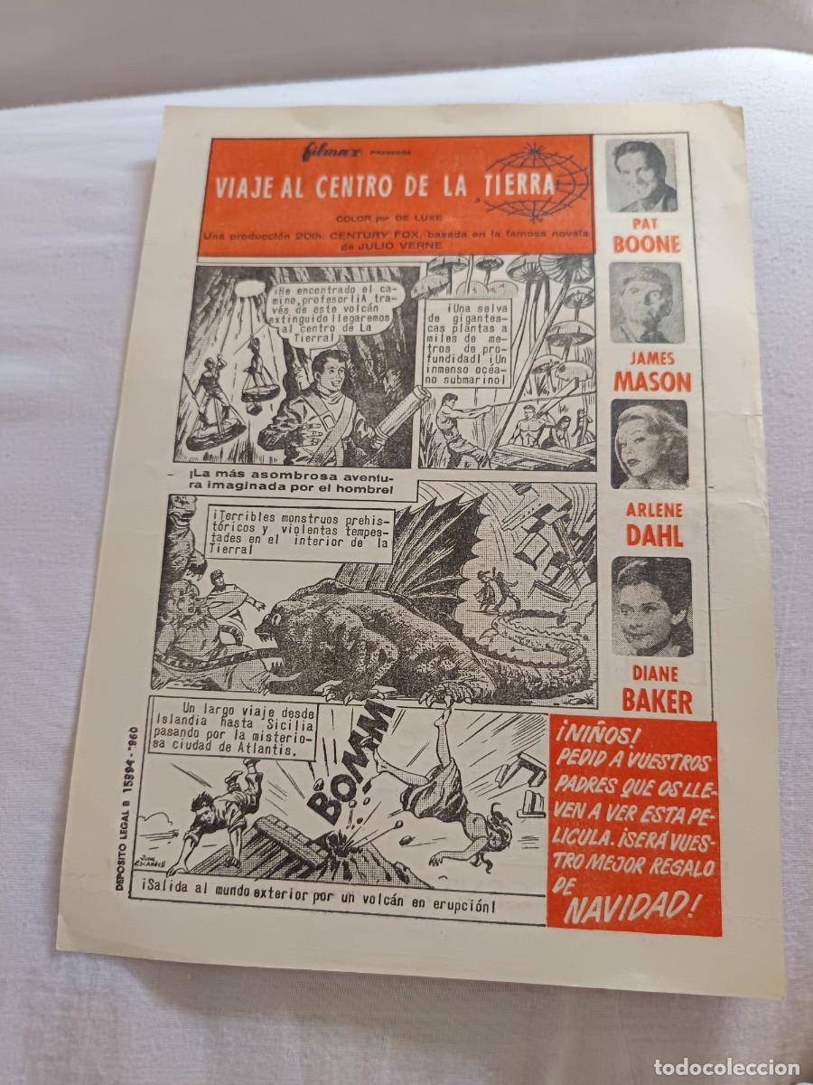 Cine: PROGRAMA DE CINE VIAJE AL CENTRO DE LA TIERRA JAMES MASON - Foto 1