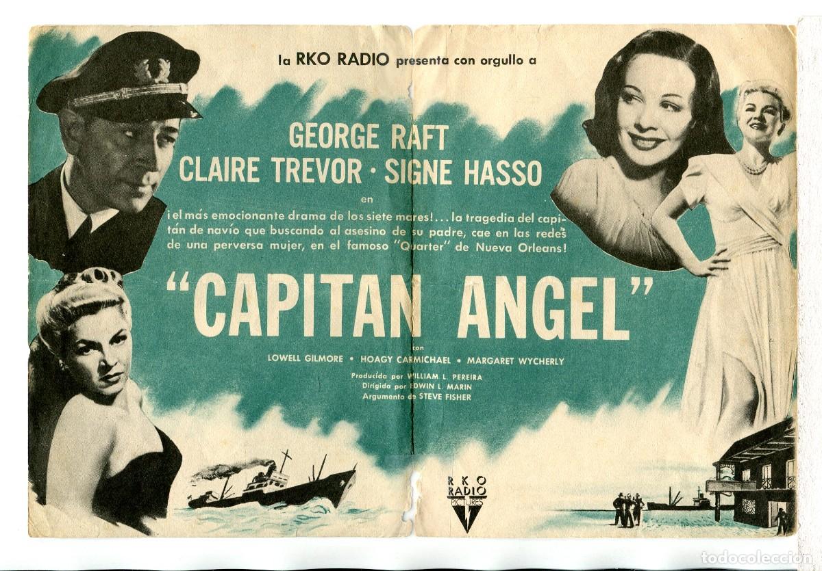 Cine: CAPIT&Aacute;N &Aacute;NGEL, con George Raft. - Foto 2