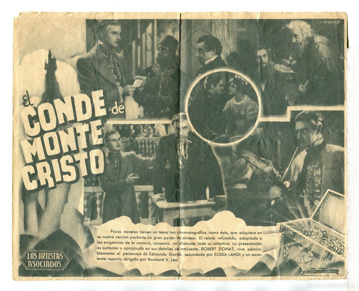 Cine: EL CONDE DE MONTECRISTO, con Robert Donat - Foto 2