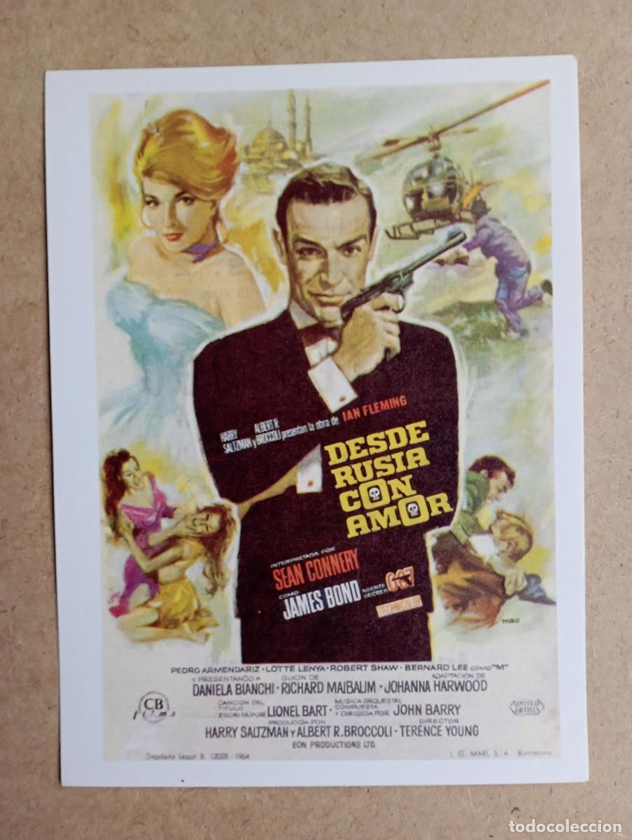 Cine: Desde Rusia con amor, folleto de cine, de mano