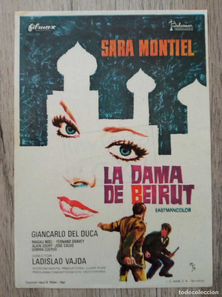 Cine: LA DAMA DE BEIRUT, SARA MONTIEL, CINE ROXY - Foto 1