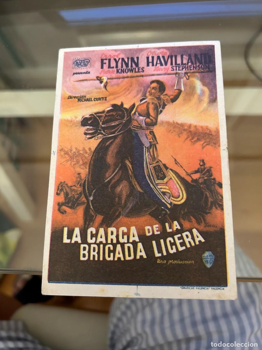Cine: 1644 LA CARGA DE LA BRIGADA LIGERA TEATRO VICTORIA PALMA CON PUBLICIDAD BUEN STADO