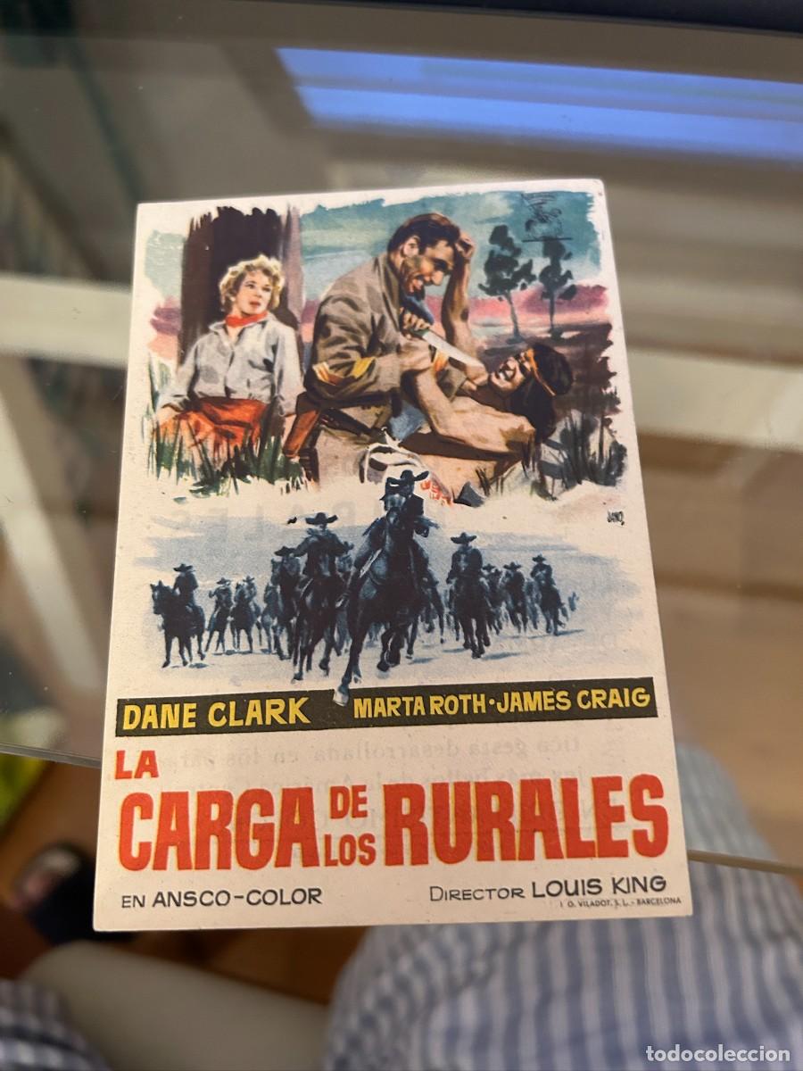 Cinema: 1652 la carga de los rurales teatro-cine regio granada con publicidad buen estado