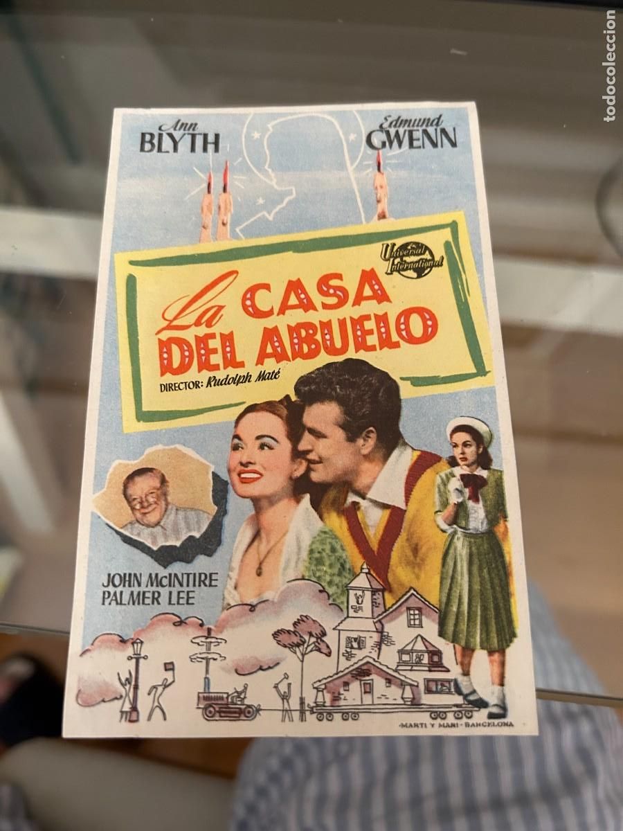 Cine: 1705 LA CASA DEL ABUELO SIN PUBLICIDAD BUEN ESTADO