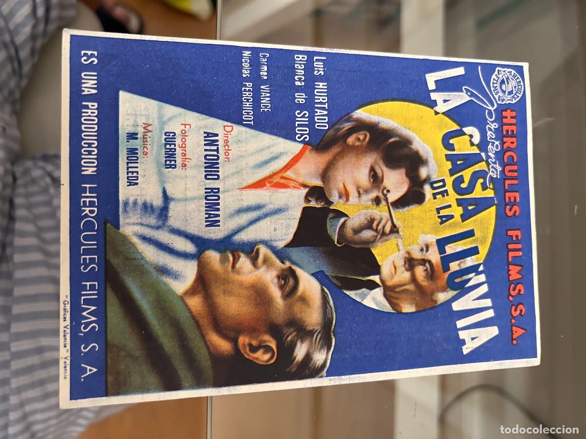 Cine: 1710 la casa de la lluvia teatro primitibo baeza con publicidad nuevo
