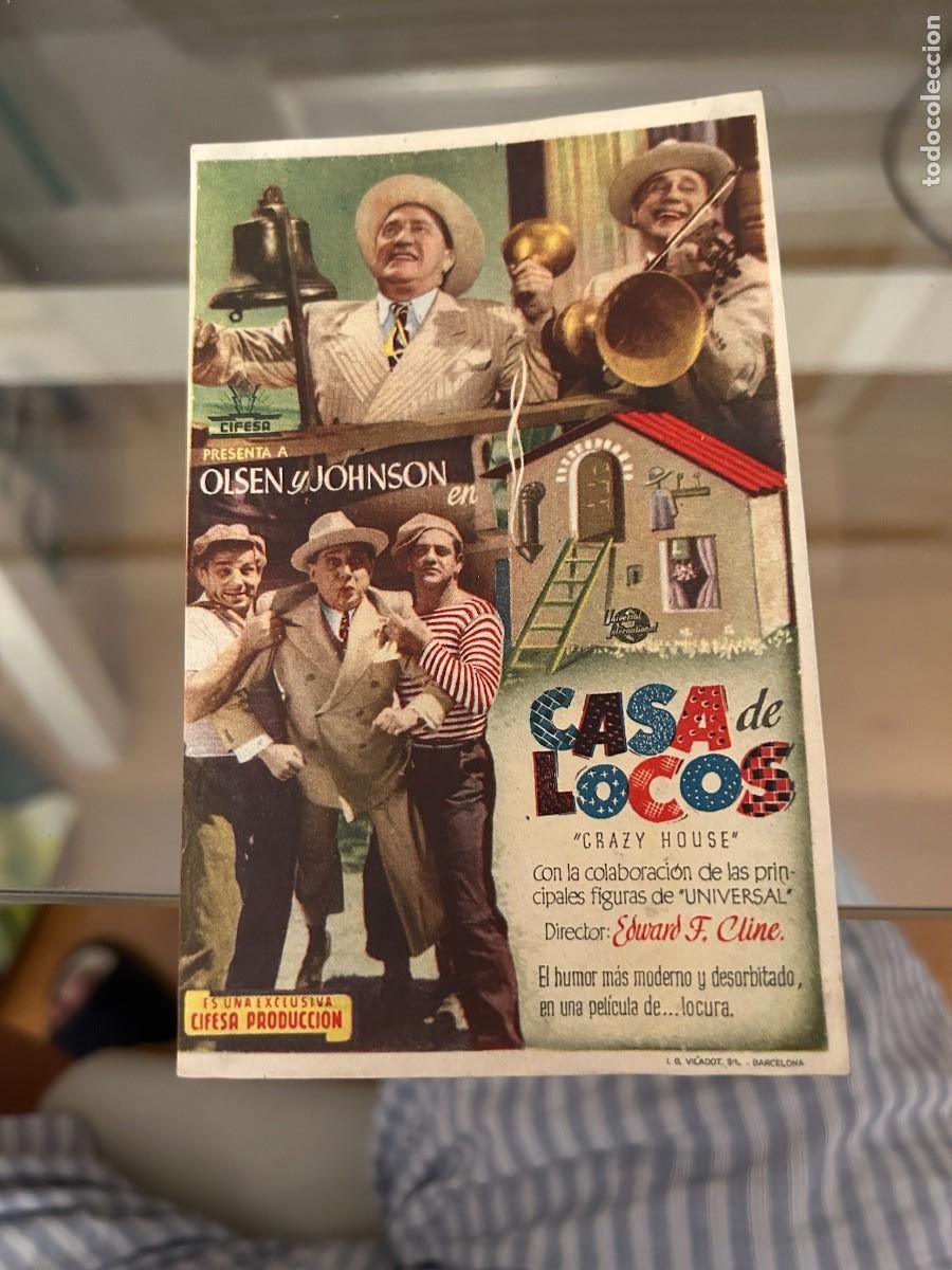 Cine: 1721 casa de locos sin publicidad buen estado