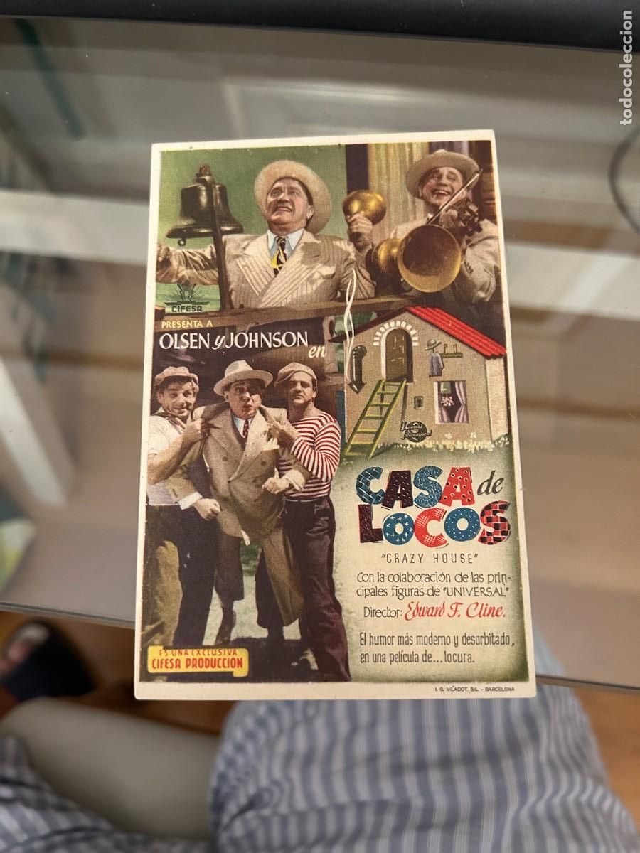 Cine: 1722 casa de locos cine victoria zaragoza con publicidad nuevo