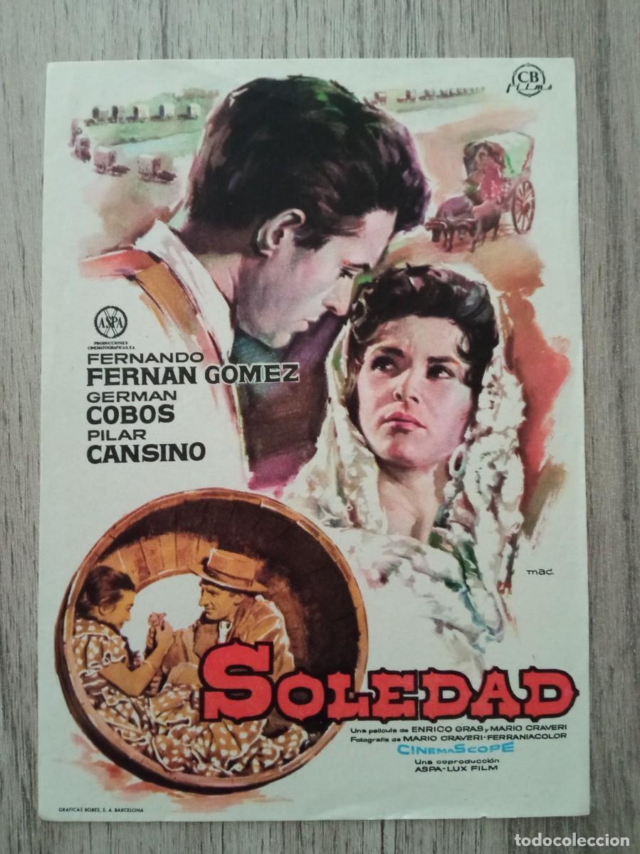 Cine: SOLEDAD, FERNANDO FERNAN GOMEZ, CINE ROXY
