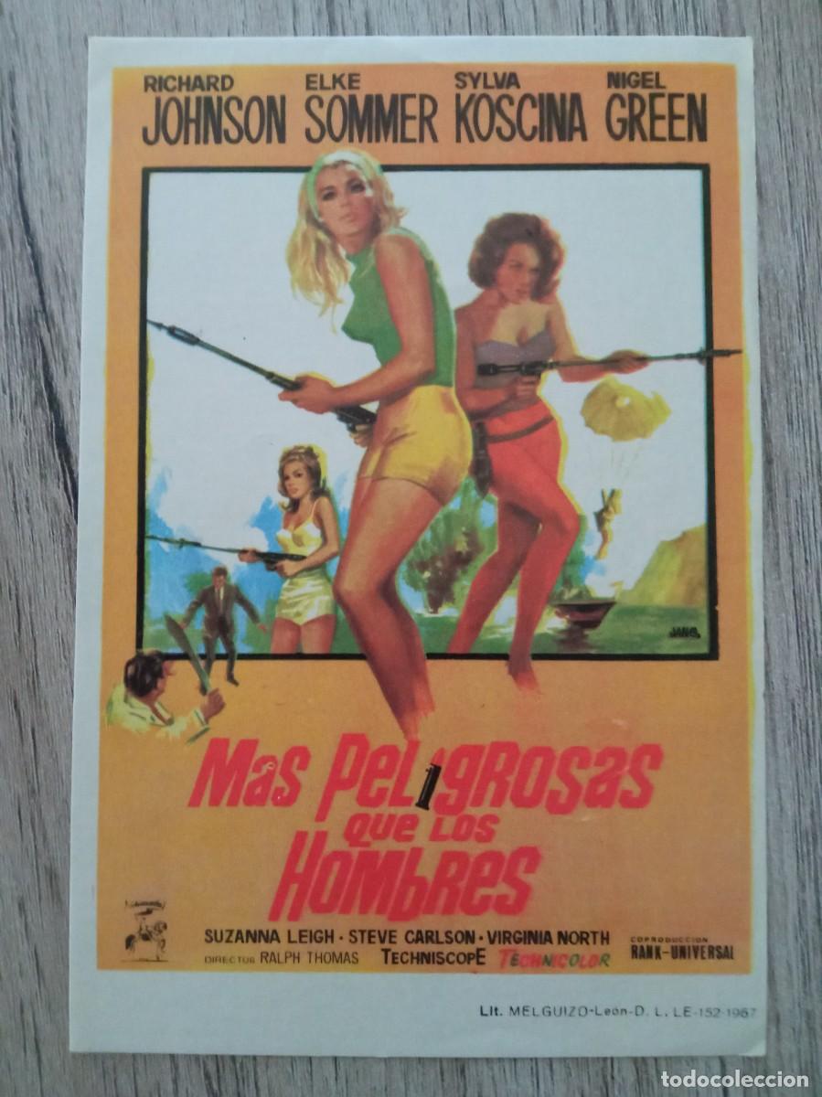 Cine: M&Aacute;S PELIGROSAS QUE LOS HOMBRES, ELKE SOMMER, SYLVA KOSCINA