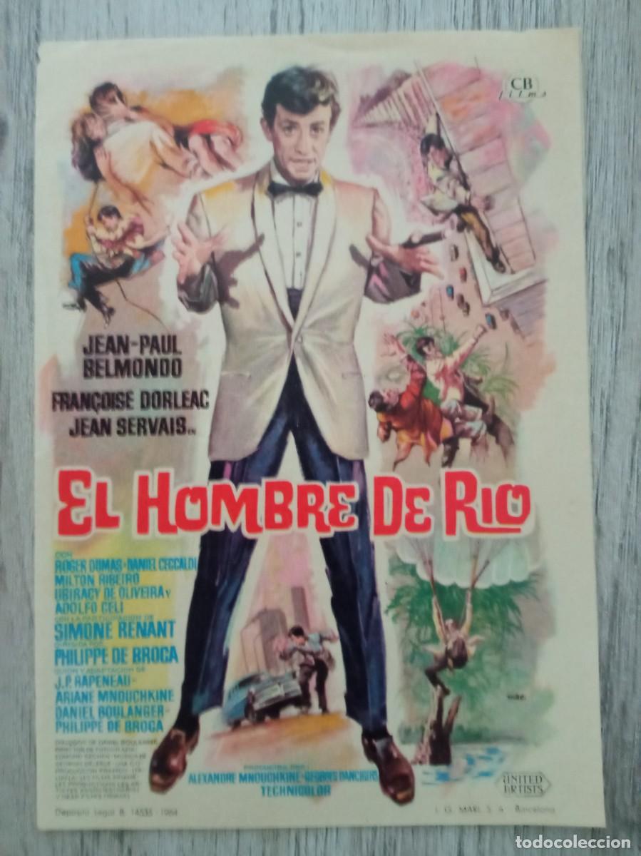 Cine: EL HOMBRE DE RIO, JEAN PAUL BELMONDO