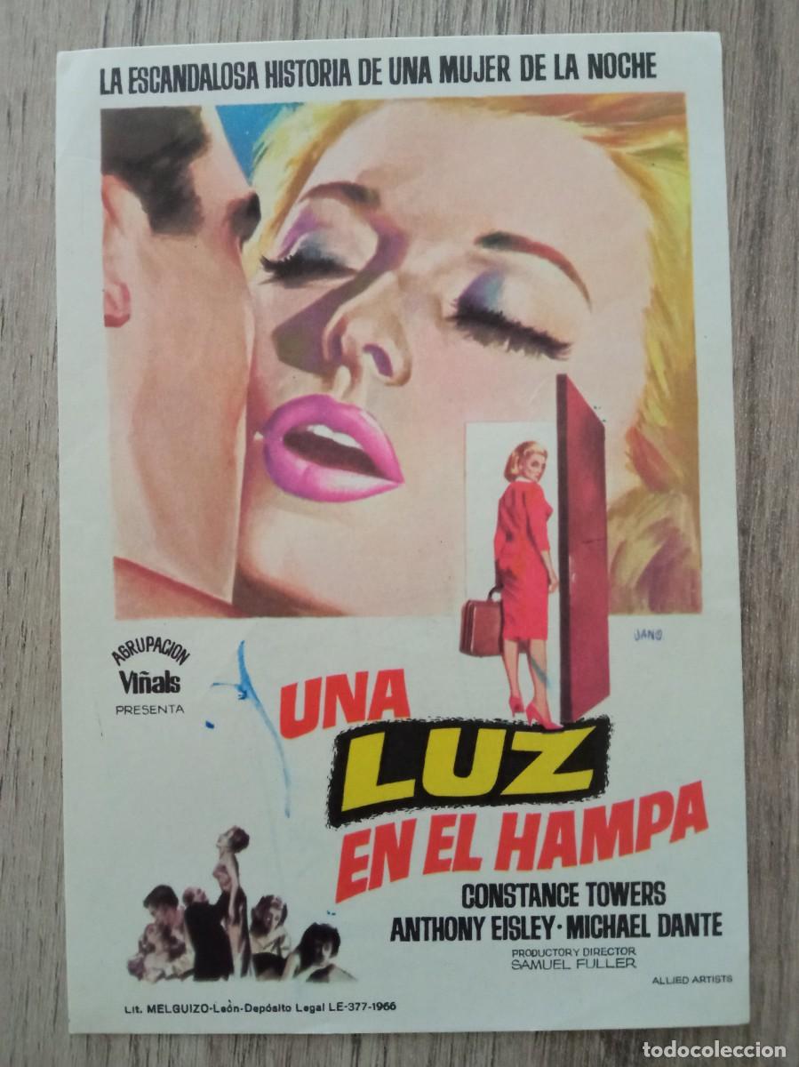 Cine: UNA LUZ EN EL HAMPA, CONSTANCE TOWERS, CINE ROXY