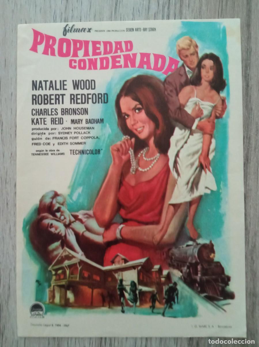 Cine: PROPIEDAD CONDENADA, NATALIE WOOD, ROBERT REDFORD
