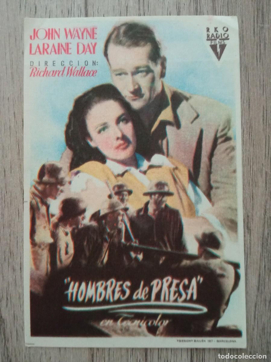 Cine: HOMBRES DE PRESA, JOHN WAYNE