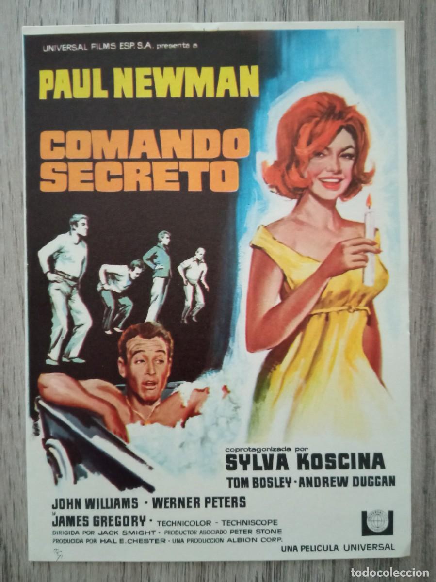 Cine: COMANDO SECRETO, PAUL NEWMAN