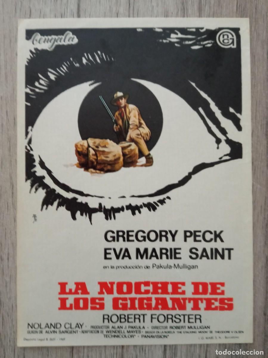 Cine: LA NOCHE DE LOS GIGANTES, GREGORY PECK