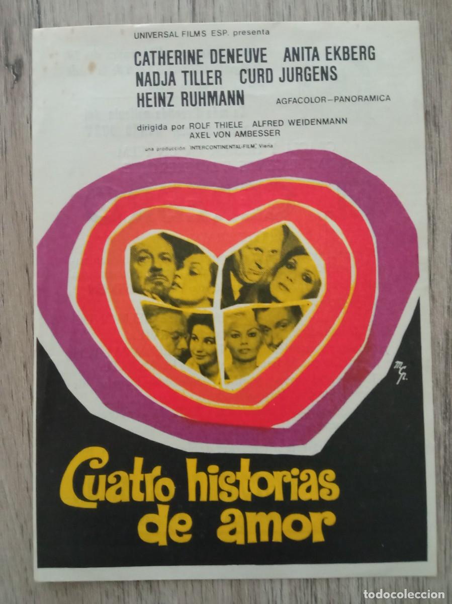 Cine: CUATRO HISTORIAS DE AMOR, CATHERINE DENEUVE, ANITA EKBERG, STA. COLOMA DE QUERALT, TARRAGONA, 1970