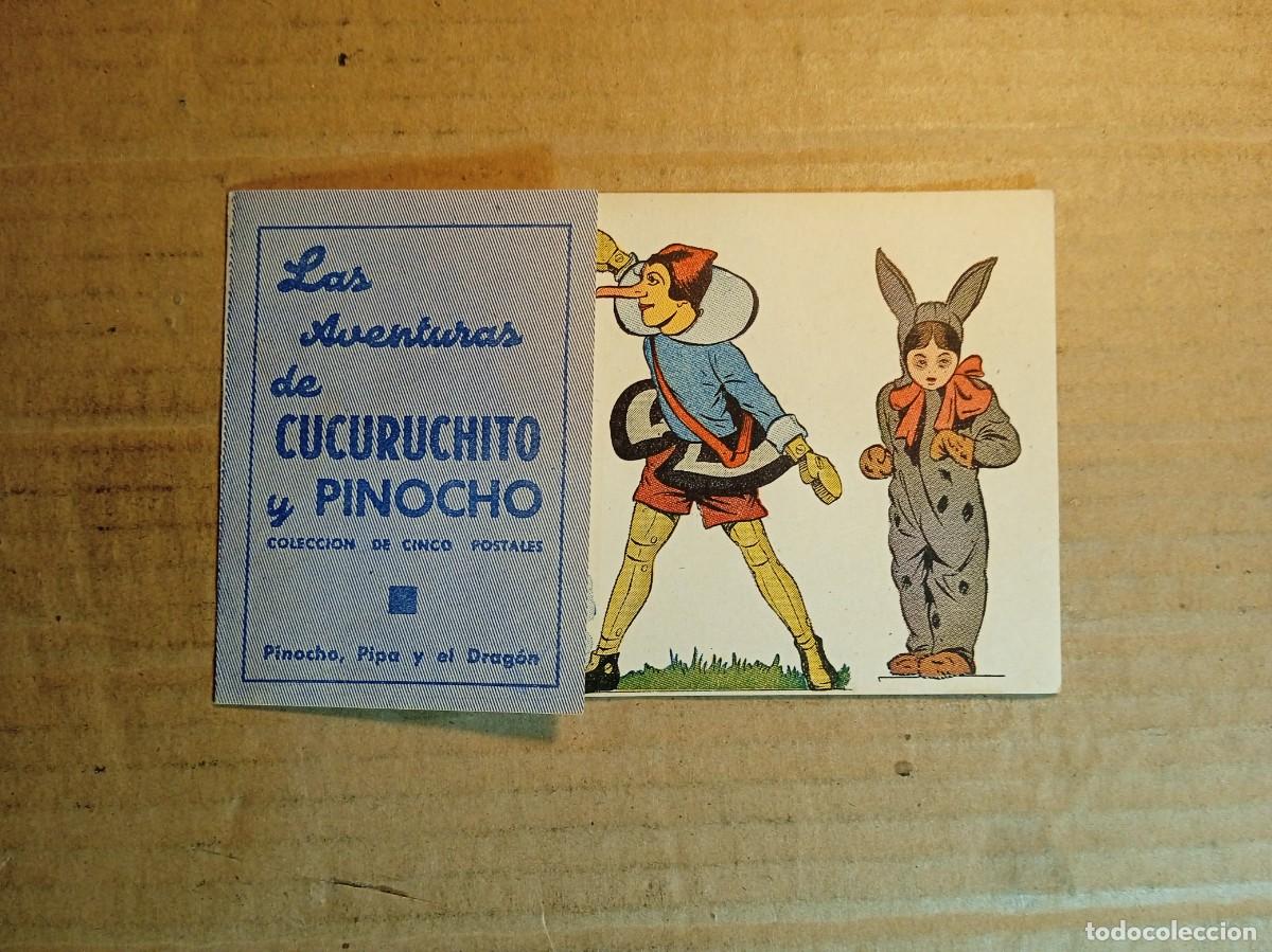 Cine: FOLLETO DE MANO DOBLE DE LA PEL&Iacute;CULA LAS AVENTURAS DE CUCURUCHITO Y PINOCHO