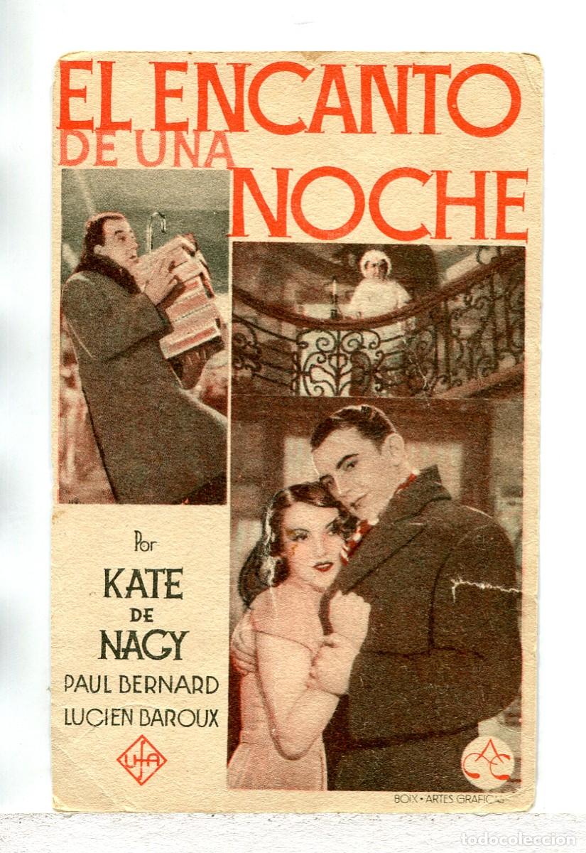 Cine: EL ENCANTO DE UNA NOCHE, con Kate de Nacy.