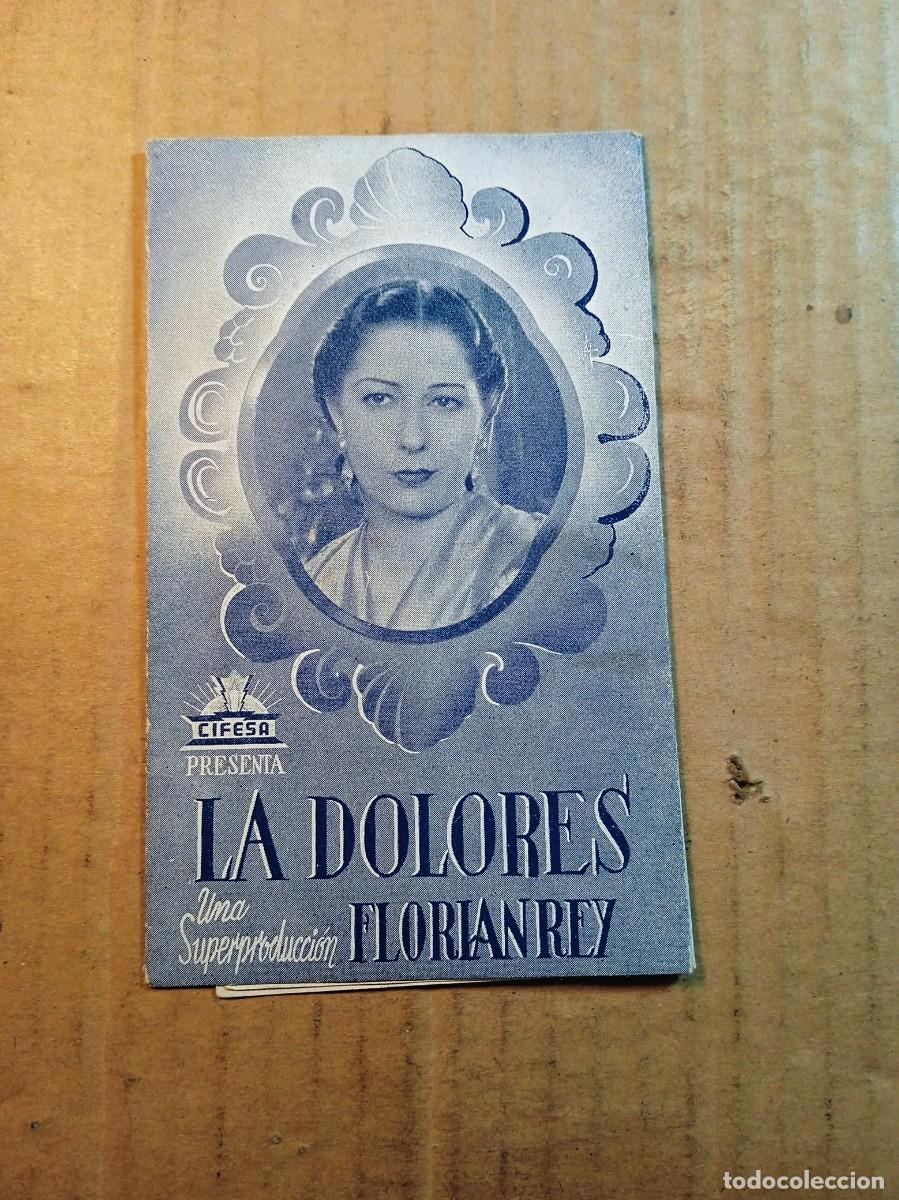  Flyers Publicitaires de films Anciens: FOLLETO DE MANO DOBLE DE LA PEL&Iacute;CULA LA DOLORES