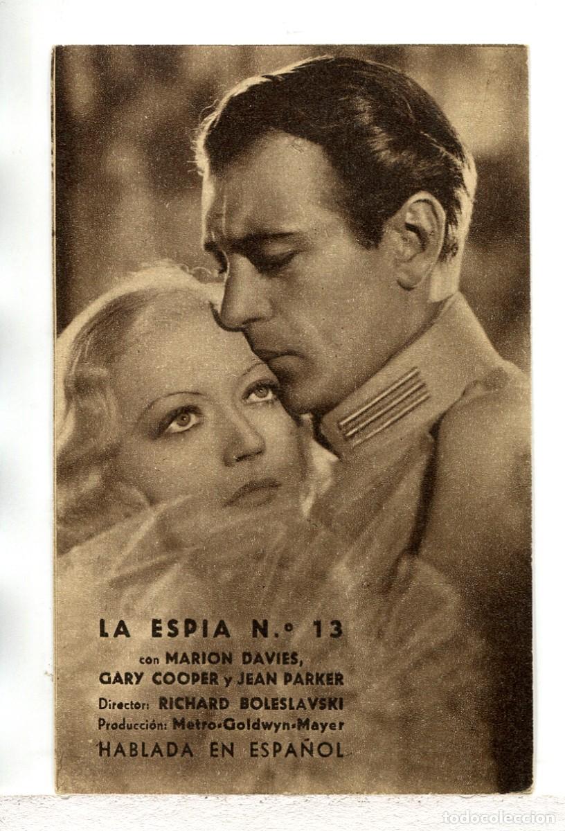 Cine: LA ESP&Iacute;A N&ordm; 13, con Gary Cooper. - Foto 1