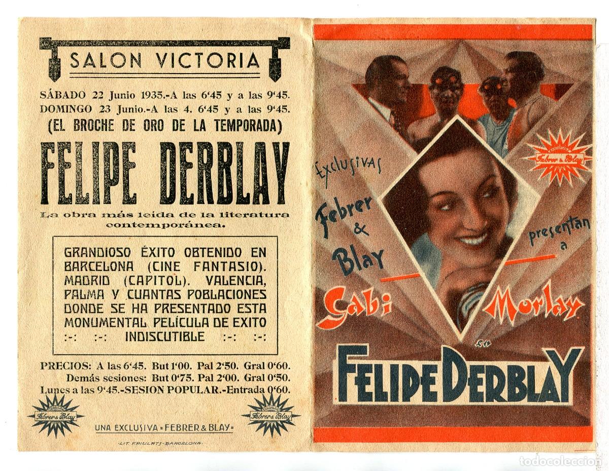 Cine: FELIPE DERBLY, con Gagy Morlay. - Foto 1