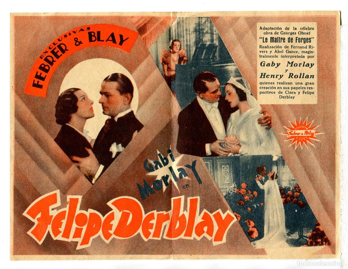 Cine: FELIPE DERBLY, con Gagy Morlay. - Foto 2