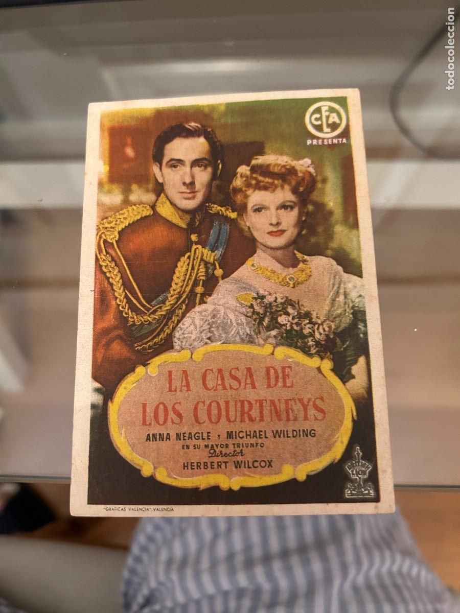 Cine: 1725 la casa de los courtneys cine avenida las palmas buen estado con publicidad