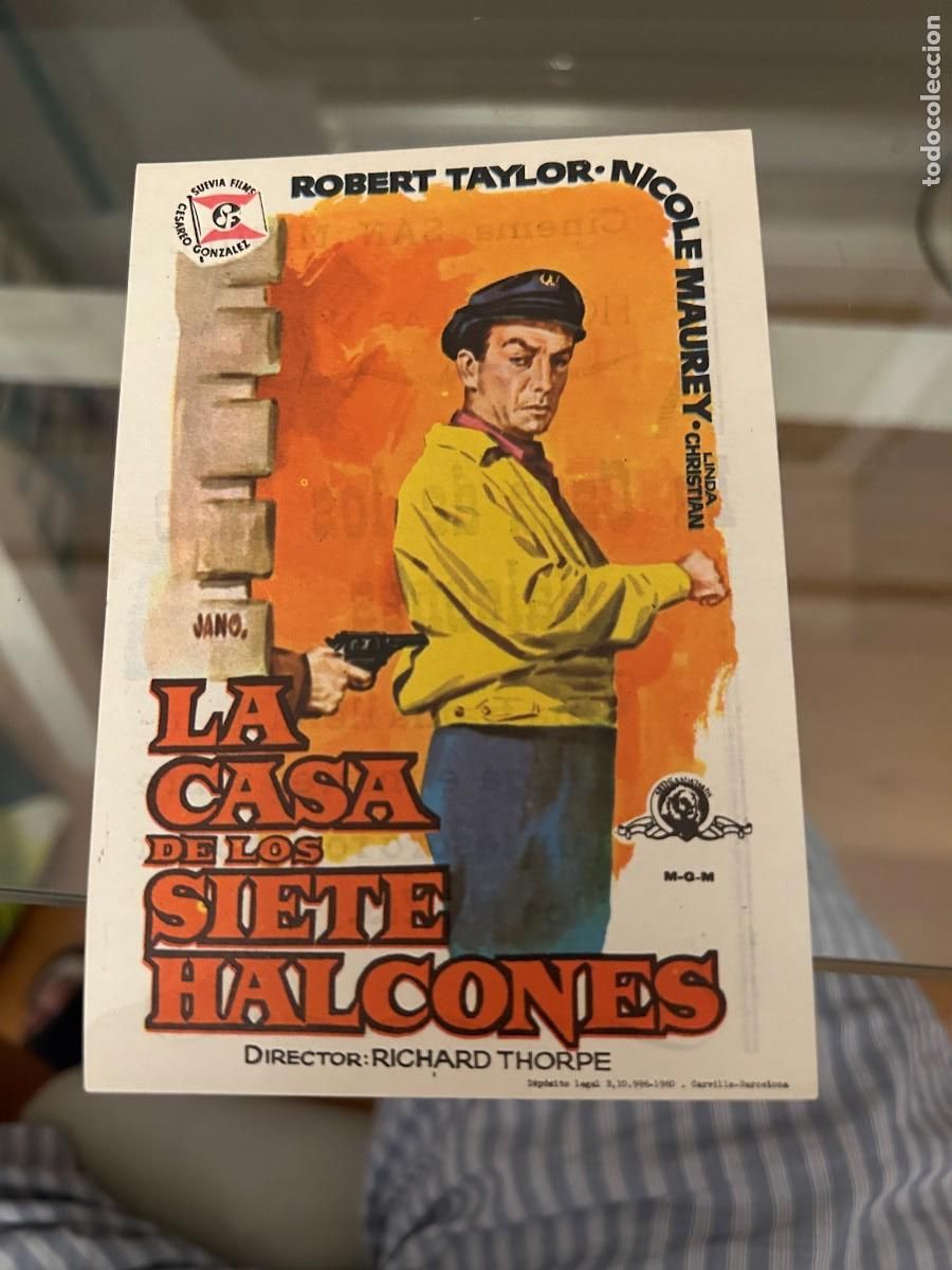 Cine: 1731 la casa de los siete halcones xinema san miguel martos jaen con publicidad buen estado