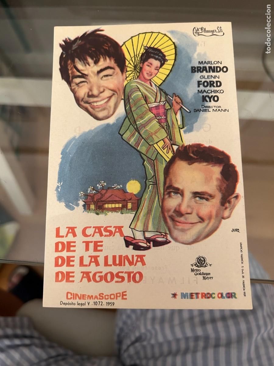 Cine: 1734 la casa de te de la luna de agosto cine tivoli barcelona con publicidad nuevo