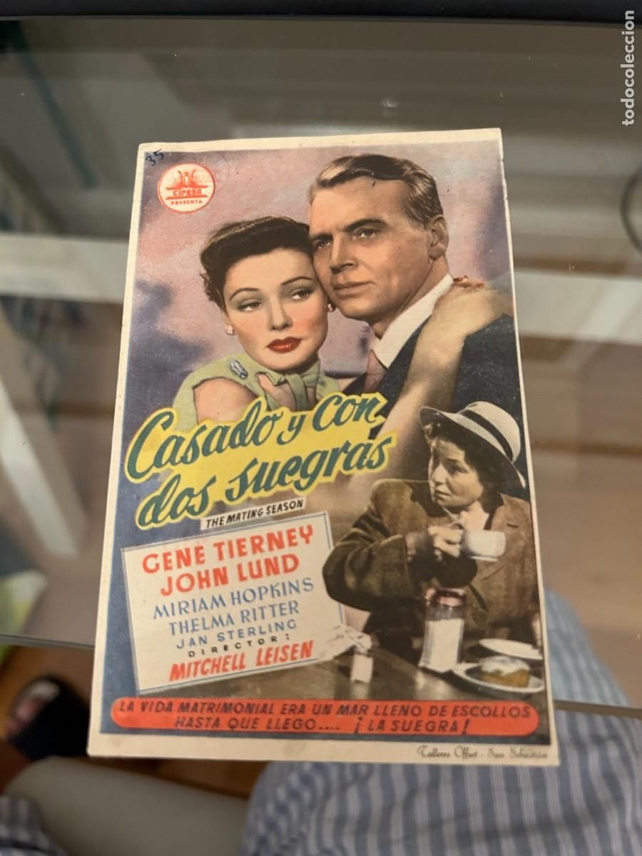 Cine: 1738 casado y cos dos suegras sin publicidad buen estado