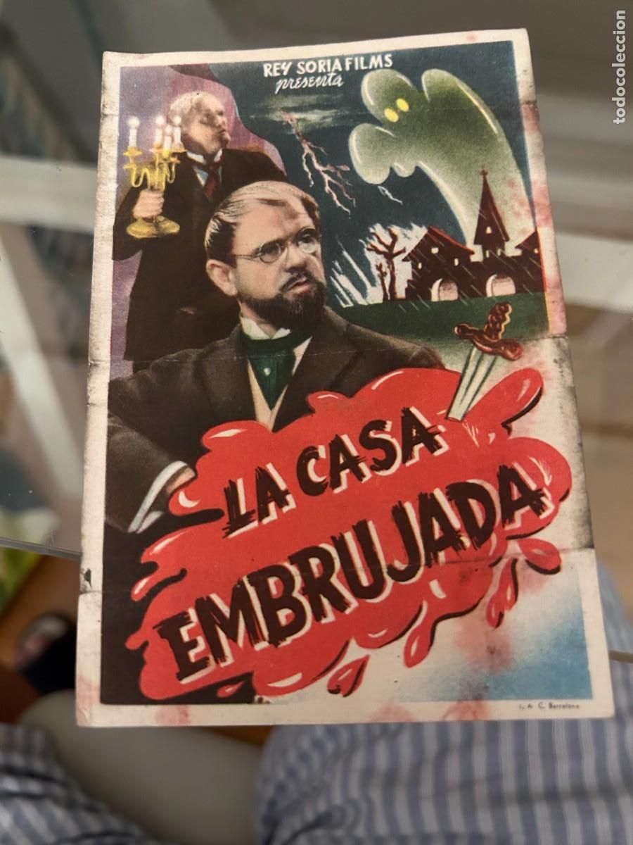 Cine: 1740 LA CASA EMBRUJADA PUBLICIDAD DE PELICULA COMO SE VE