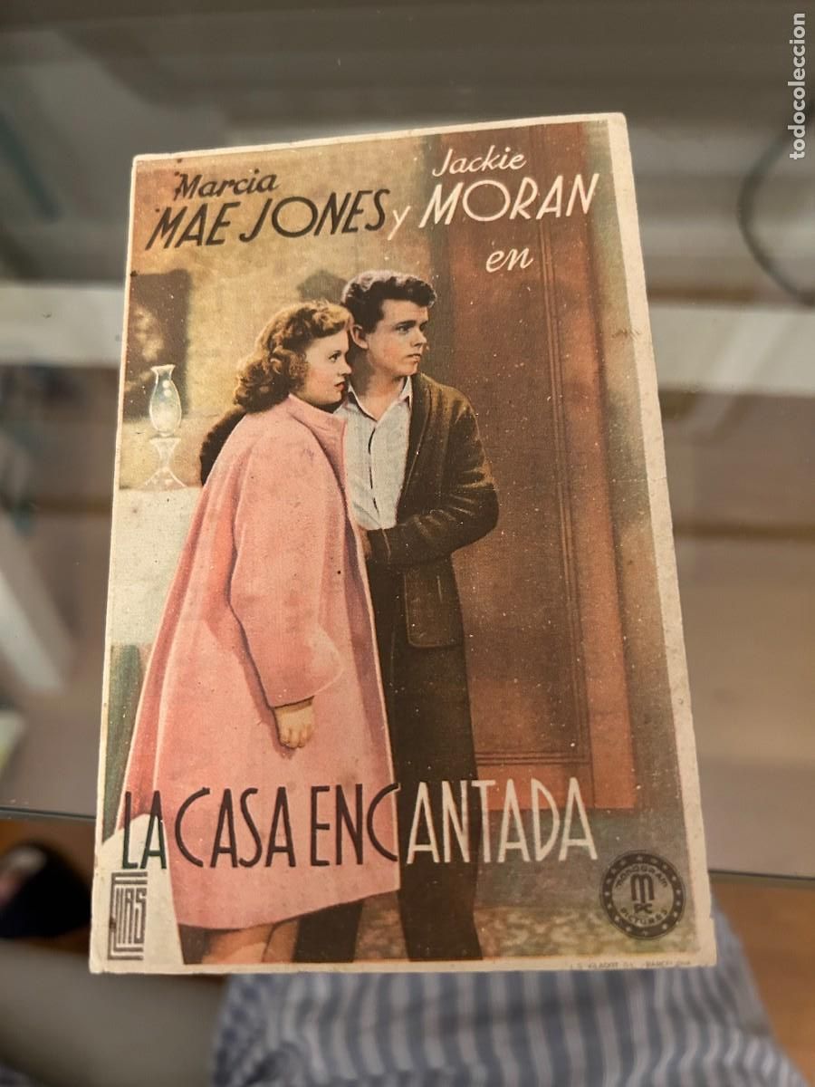 Cine: 1742 LA CASA ENCANTADA TAMBERLICK VIGO BUEN ESTADO CON PUBLICIDAD