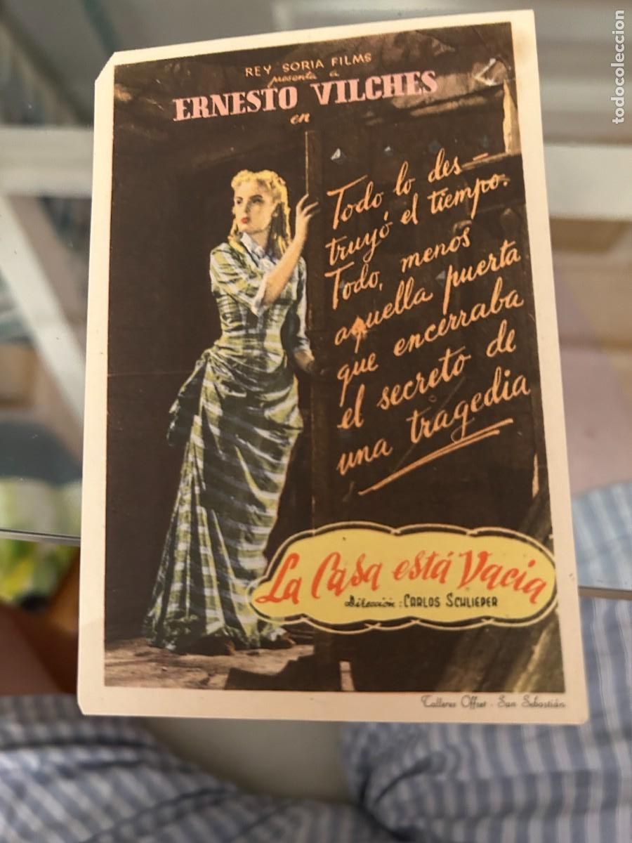 Cine: 1744 LA CASA ESTA VACIA SIN PUBLICIDAD BUEN ESTADO