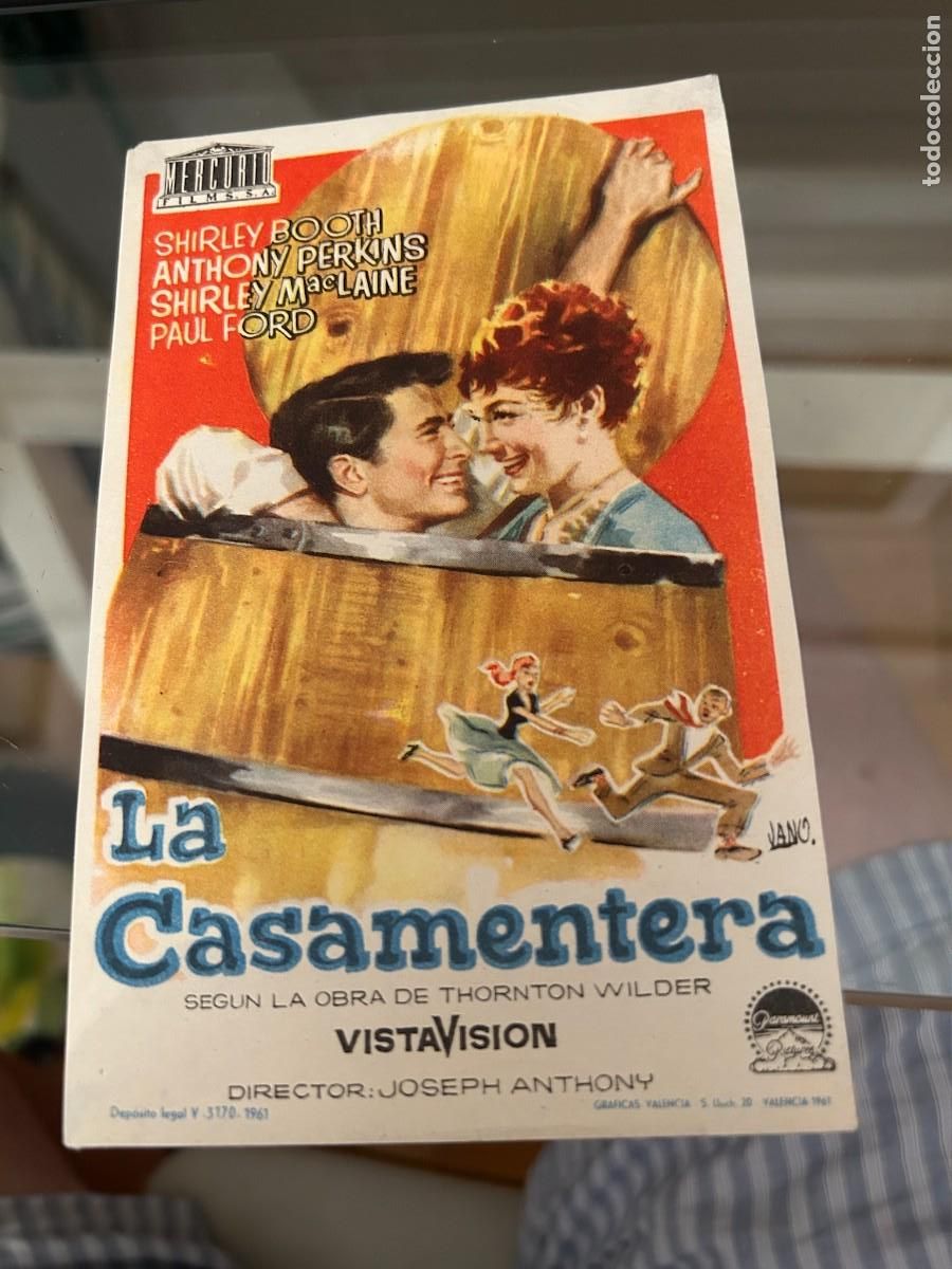 Cine: 1746 LA CASAMENTERA SIN PUBLICIDAD BUEN ESTADO