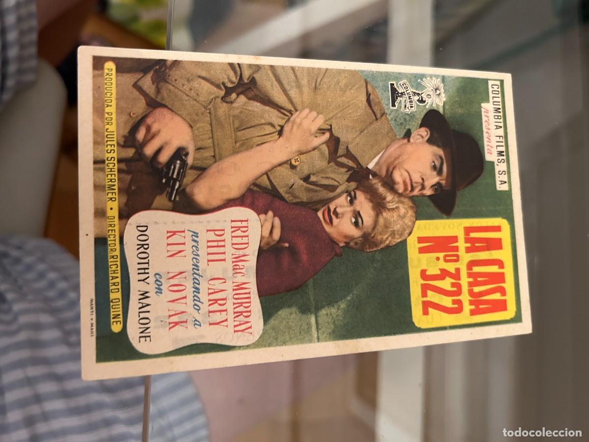 Kino: 1749 LA CASA N&ordm; 322CINE RIACHO Y TEATRO CIRCO ORIHUELA CON PUBLICIDAD BUEN ESTADO