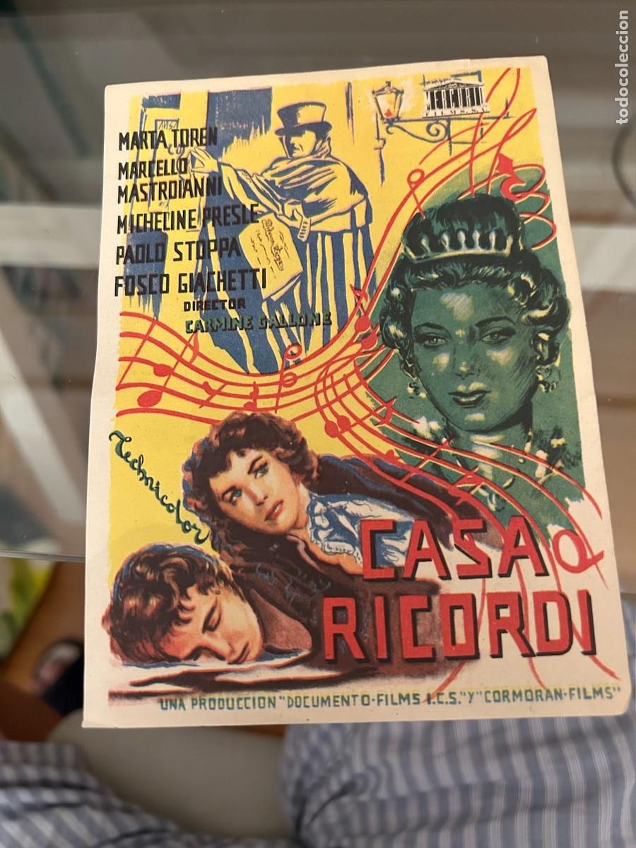 Cine: 1750 CASA RICORDI SIN PUBLICIDAD BUEN ESTADO