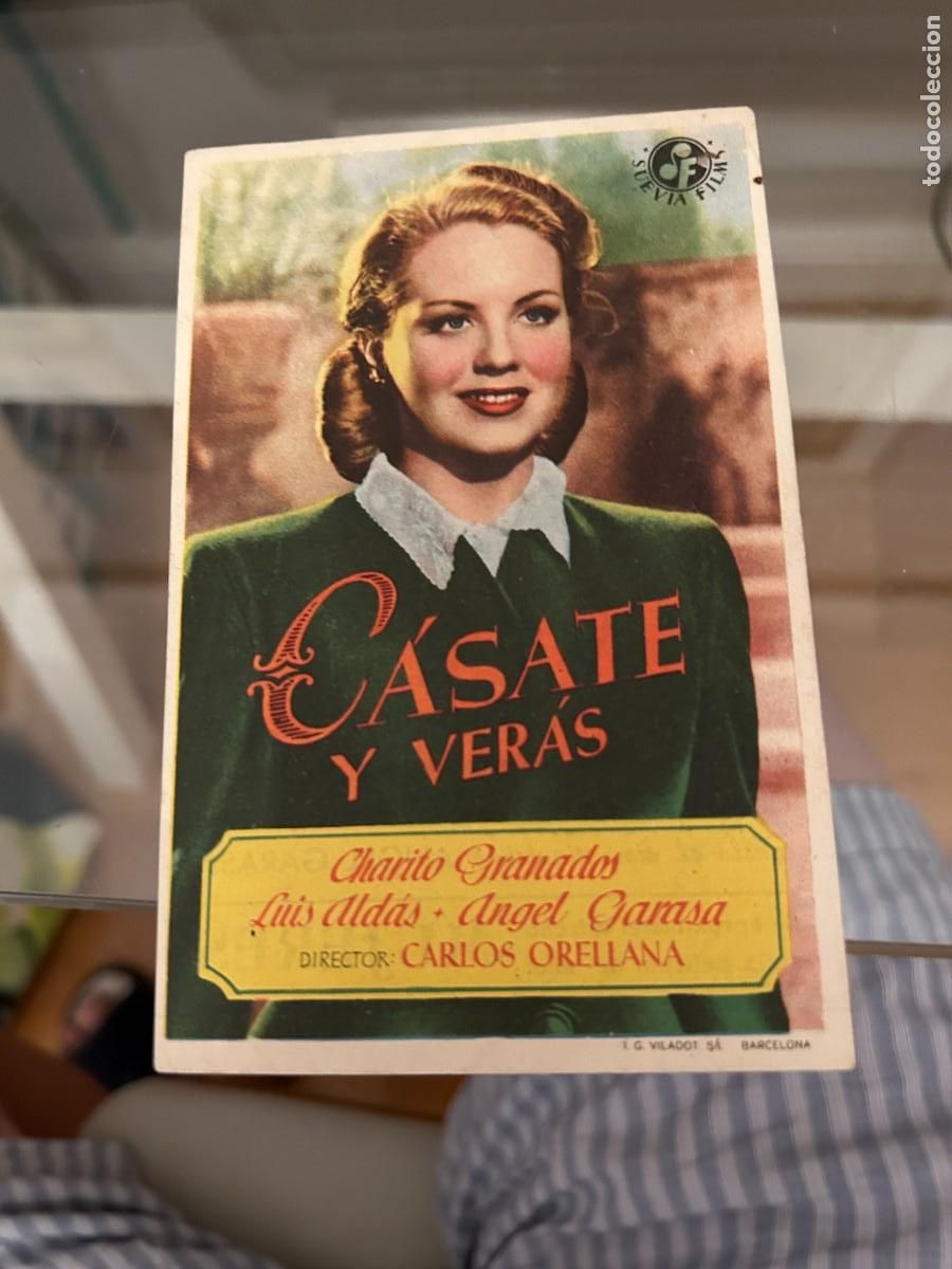 Cine: 1751 CASATE Y VERAS CINE VICTORIA CON PUBLICIDAD BUEN ESTADO